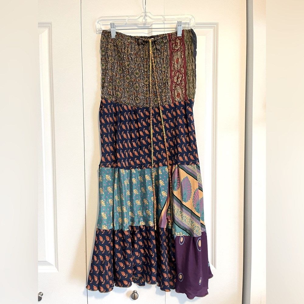 Darn Good Yarn Sedona Sari Dress or Skirt